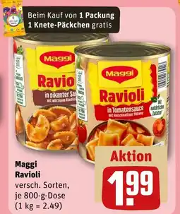 REWE Maggi ravioli Angebot