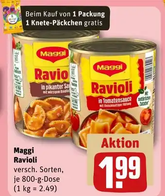 REWE Maggi ravioli Angebot