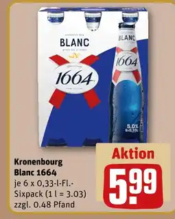 REWE Kronenbourg blanc 1664 Angebot
