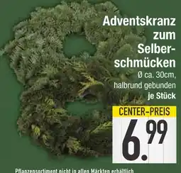 Edeka Adventskranz zum selber-schmücken Angebot