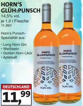 Lösch Depot Horn's glüh:punsch Angebot