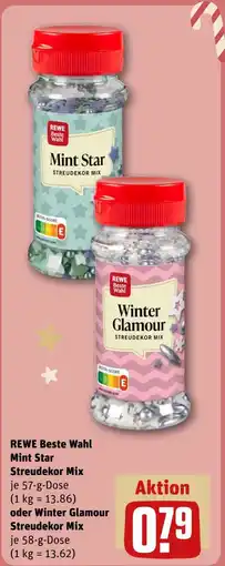 REWE Rewe beste wahl mint star streudekor mix Angebot