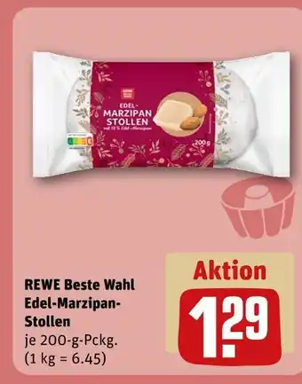 REWE Rewe beste wahl edel-marzipan-stollen Angebot