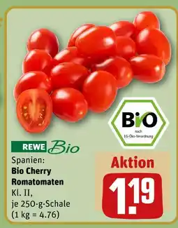 REWE Rewe bio bio cherry romatomaten Angebot