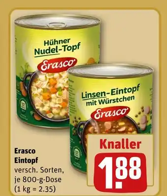 REWE Erasco hühner nudel-topf Angebot
