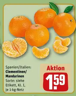 REWE Clementinen/mandarinen Angebot