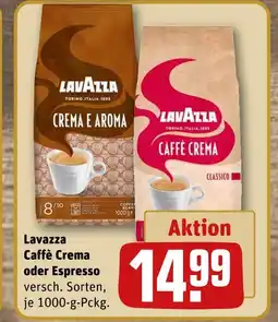 REWE Lavazza caffè crema Angebot