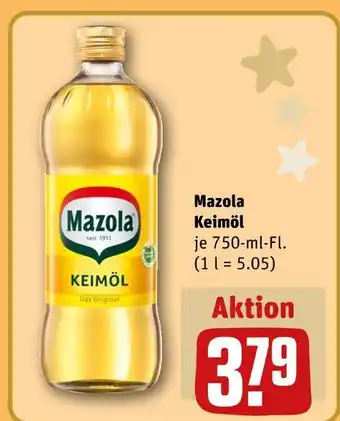 REWE Mazola keimöl Angebot