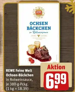 REWE Rewe feine welt ochsen-bäckchen Angebot