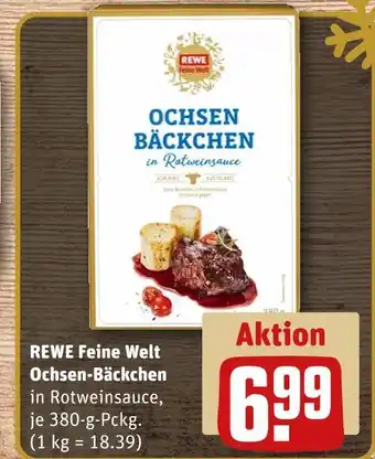 REWE Rewe feine welt ochsen-bäckchen Angebot