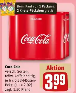 REWE Coca-cola coca-cola Angebot