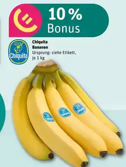 REWE Chiquita bananen Angebot