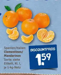 nahkauf Clementinen/mandarinen Angebot