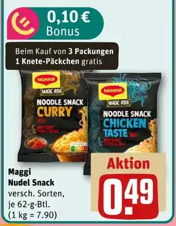 REWE Maggi nudel snack Angebot