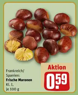 REWE Frische maronen Angebot