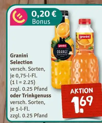 nahkauf Granini selection oder trinkgenuss Angebot
