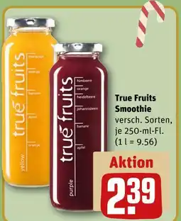 REWE True fruits smoothie yellow Angebot