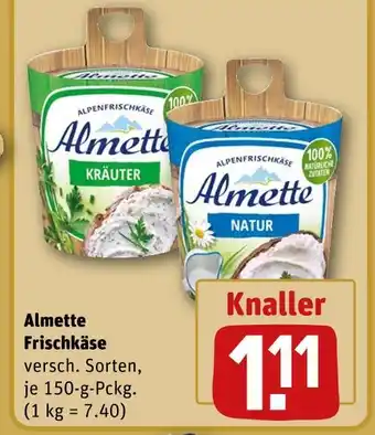 REWE Almette kräuter Angebot