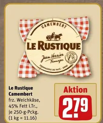 REWE Le rustique camembert Angebot