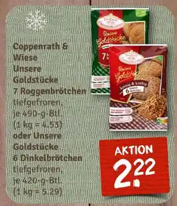 nahkauf Coppenrath & wiese unsere goldstücke 7 roggenbrötchen Angebot