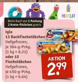 nahkauf Iglo 13 backfischstäbchen oder 15 fischstäbchen Angebot