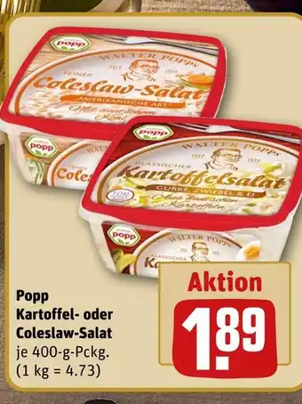 REWE Popp kartoffelsalat Angebot