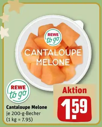 REWE Rewe to go cantaloupe melone Angebot