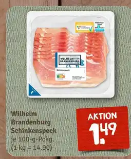 nahkauf Wilhelm brandenburg schinkenspeck Angebot