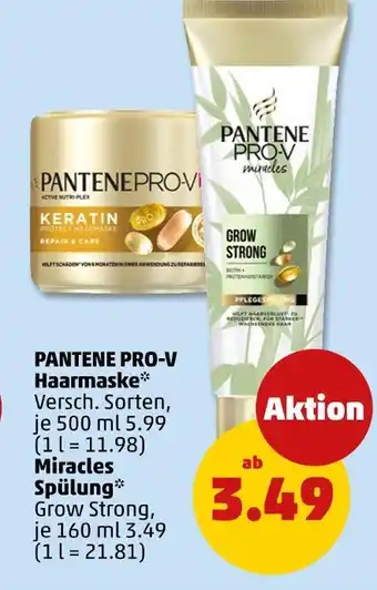 PENNY Pantene pro-v haarmaske Angebot