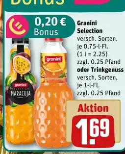 REWE Granini selection oder trinkgenuss Angebot
