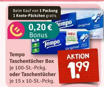 nahkauf Tempo taschentücher box oder taschentücher Angebot