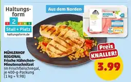 PENNY Mühlenhof frische hähnchen-minutenschnitzel Angebot