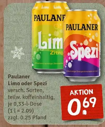nahkauf Paulaner limo zitrone Angebot