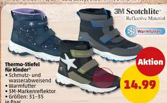 PENNY 3m scotchlite thermo-stiefel für kinder Angebot
