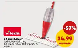 PENNY Vileda 1·2·spray & clean Angebot