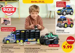 PENNY Dickie toys truck-autotransporter Angebot