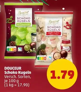 PENNY Douceur schoko kugeln mit pistaziencreme Angebot