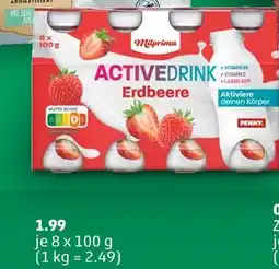 PENNY Milprima activedrink erdbeere Angebot