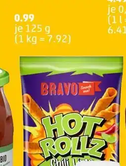 PENNY Bravo hot rollz chili lime Angebot