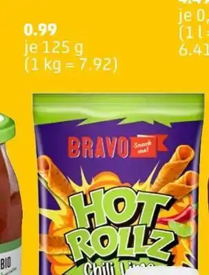 PENNY Bravo hot rollz chili lime Angebot