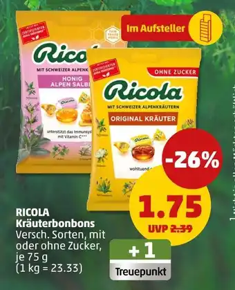 PENNY Ricola honig alpen salbei Angebot