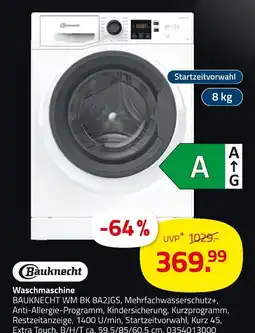 ROLLER Bauknecht wm bk 8a2jgs waschmaschine Angebot