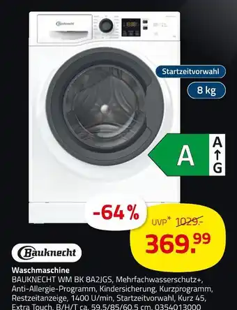 ROLLER Bauknecht wm bk 8a2jgs waschmaschine Angebot