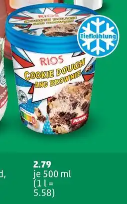 PENNY Rios cookie dough and brownie Angebot