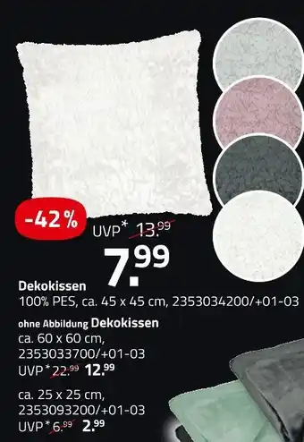 ROLLER Dekokissen Angebot