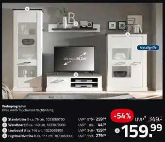 ROLLER Standvitrine Angebot