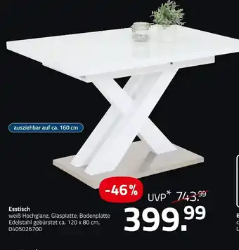 ROLLER Esstisch Angebot