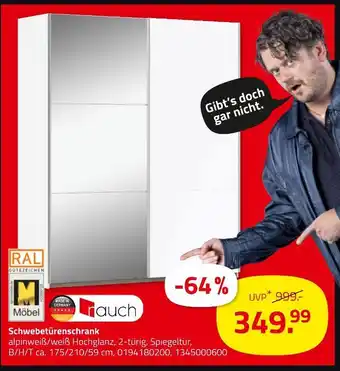 ROLLER Rauch schwebetürenschrank Angebot