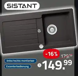 ROLLER Sistant einbauspüle cavos 100 s Angebot