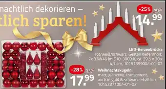 ROLLER Led-kerzenbrücke Angebot